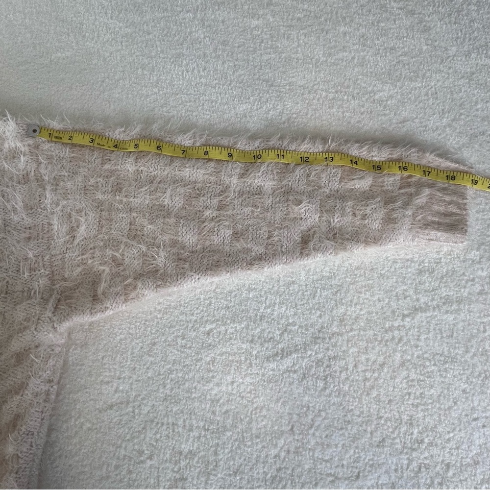 Wild Fable Cream Fuzzy Cardigan - Picture 10 of 12